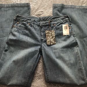 Pure Color Wide Leg Jeans